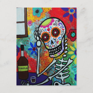 DÍA DE LA NOCHE DEL TEQUILA DE LA INVITACIÓN