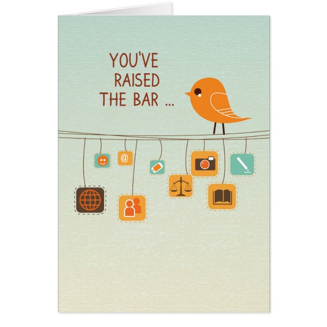 Día de la Paralegal, pájaro en alta alambre, asist (Frente)