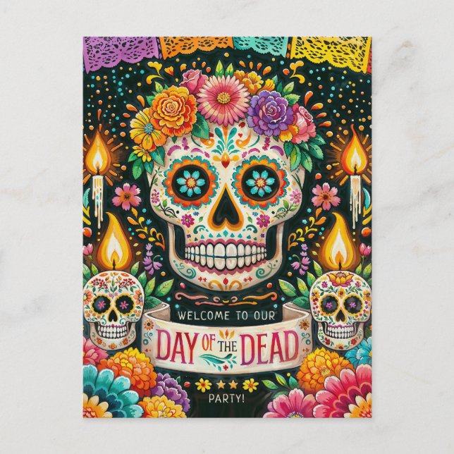 Día de la postal de la invitación muerta (Anverso)