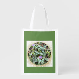 DÍA DE LA TIERRA - BOLSO DE NYLON REUTILIZABLE