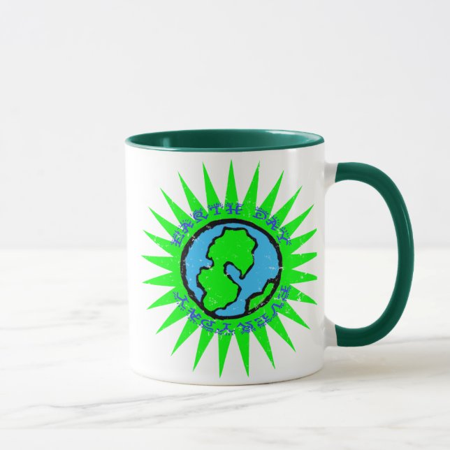 Día de la Tierra cada taza del día (Derecha)