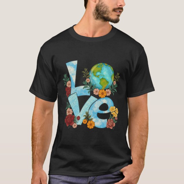 Día de la Tierra Camisa Profesora Medio Ambiente D (Anverso)