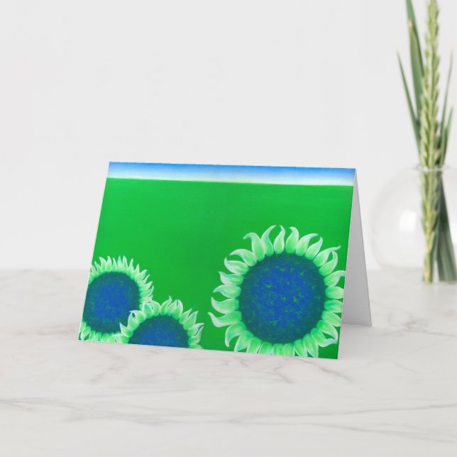 "Día de la Tierra feliz!"  Tarjeta (Anverso)