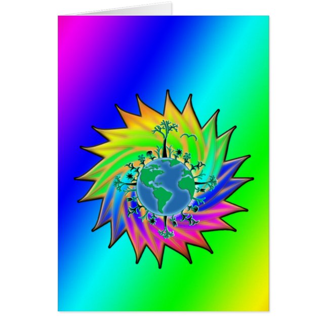 Día de la Tierra ~ Sunburst (Frente)