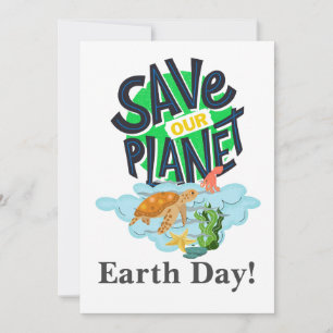 Día de la Tierra todos los días, vamos verdes, sal