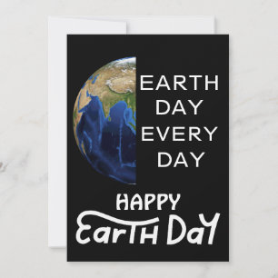 Día de la Tierra todos los días, ve verde, salva n