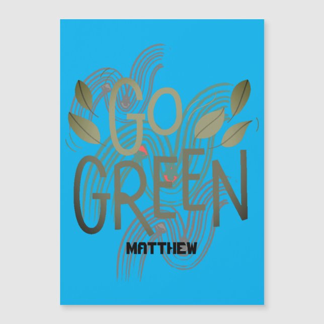 día de la tierra, vamos verde, arte simple ciencia (Anverso)