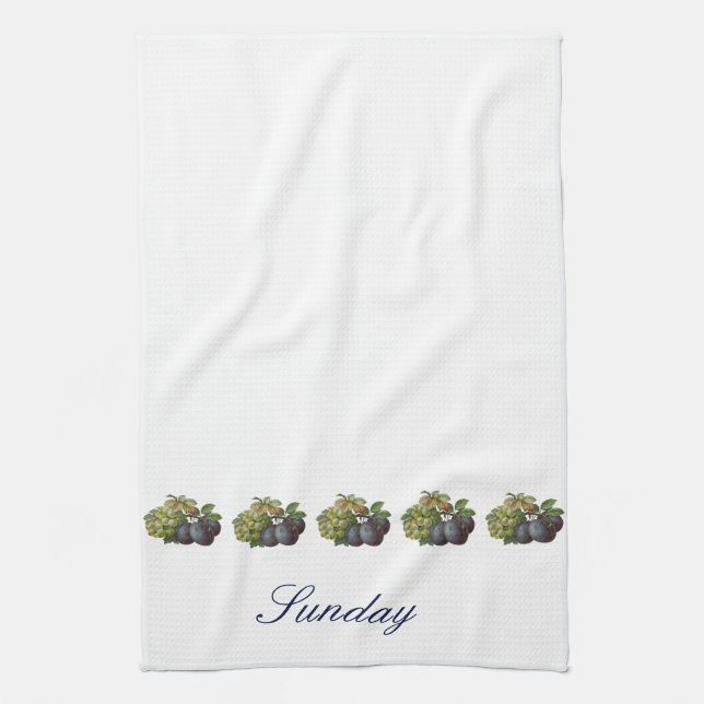 Día de la toalla de la semana - domingo (Vertical)