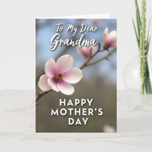 Día de las Abuelas Amorosas Tarjeta Bloom