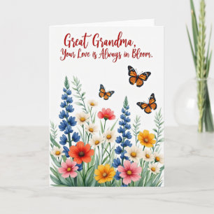 Día de las Abuelas Maravillosas Tarjeta