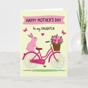 Día de las Madres Amorosas Flor de la tarjeta