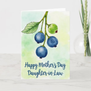 Día de las Madres Botánico Tarjeta de Frutas
