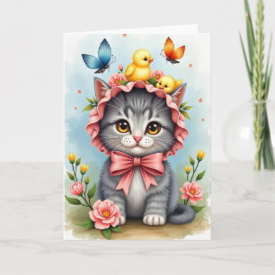 Día de las Madres Suaves Tarjeta de Amigos Animale