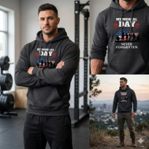 Día de los Caídos Nunca Olvidados USA 250 Sudadera