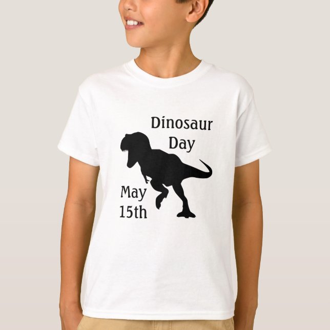 Día de los Dinosaurios 15 de mayo: Camisa navideña (Anverso)