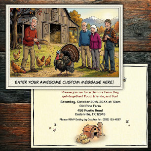Día de los Mayores en la Invitación a la Granja
