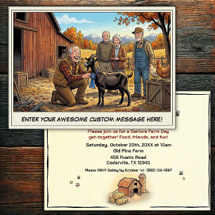 Día de los Mayores en la Invitación de la Granja