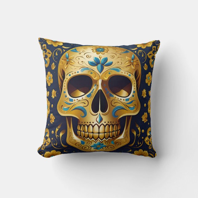 Dia De Los Muertos - Cojín decorativo (Anverso)