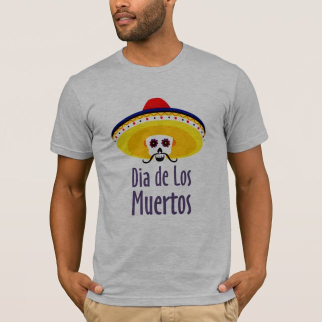 Día de los Muertos - Día de la camiseta muerta (Anverso)