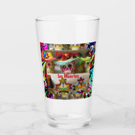 Dia de los Muertos, Tumbler de Vidrio