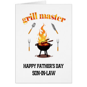 Día de los Padres Grill Master Son En Derecho