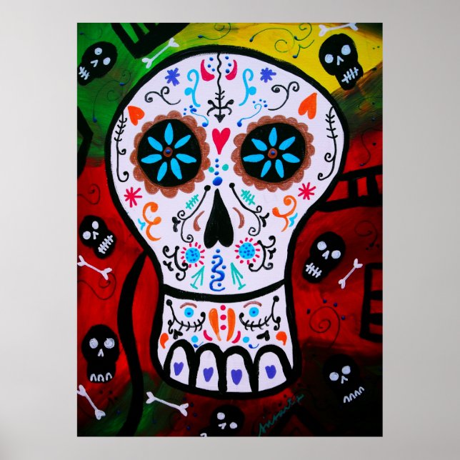 DÍA DE LOS POSTERS DE PINTURA MUERTOS (Frente)