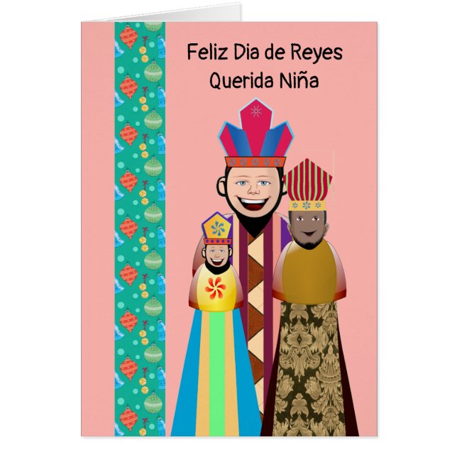 Dia de los Reyes Magos Niña (Frente)