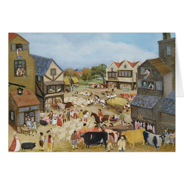 Día de mercado (Anverso (Horizontal))