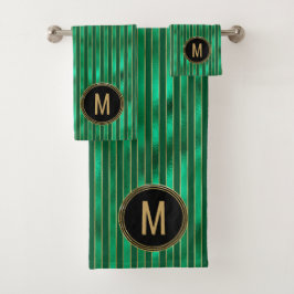 Día de Monograma Verde