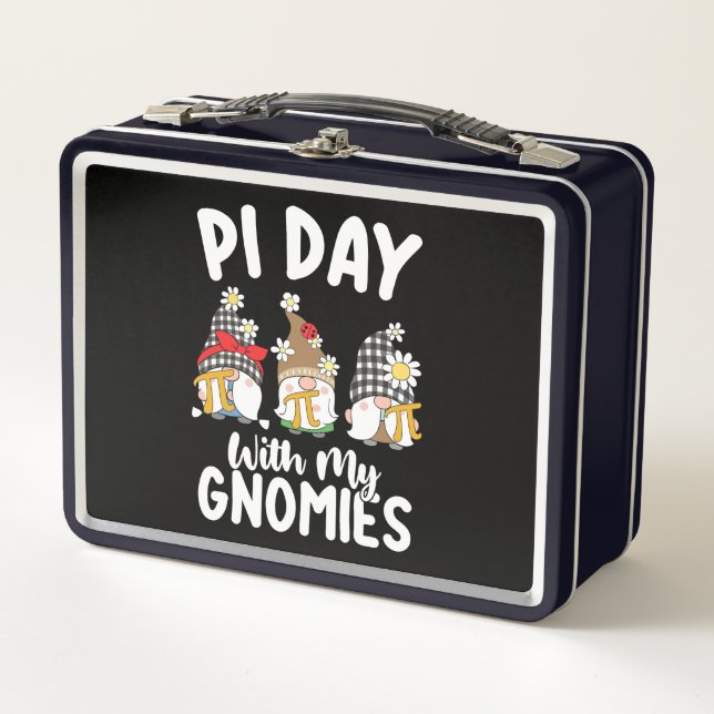 Día de Pi con mis Gnomies Divertida Matemática Mat (Anverso)