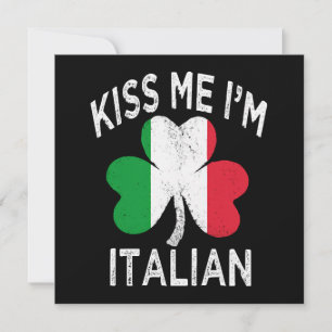 día de san patricio bésame soy italiano