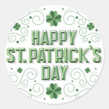Día de San Patricio / Pegatinas