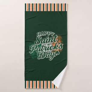 Día de San Patricio vintage feliz