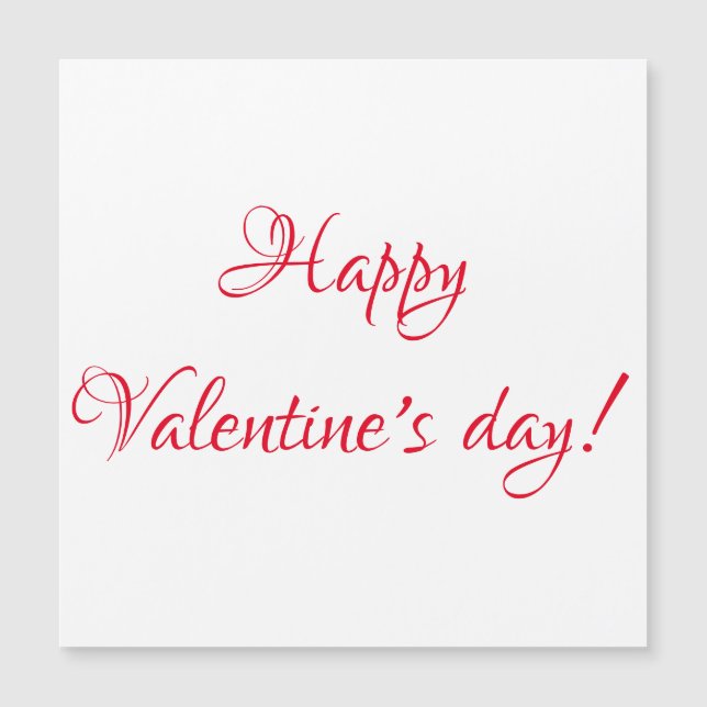 Día de San Valentín (Anverso)