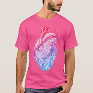 Día de San Valentín Anatómico De Corazón Camiseta 