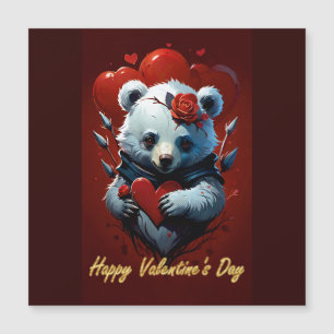 Día de San Valentín con Oso Teddy Rico
