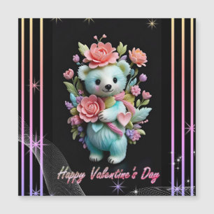 Día de San Valentín con Oso Teddy Rico