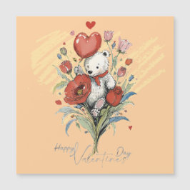 Día de San Valentín con Oso Teddy Rico