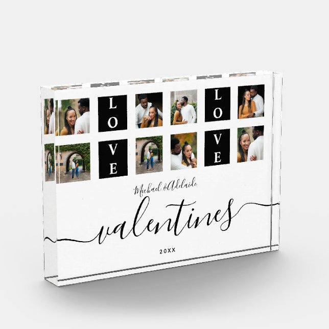 Día de San Valentín de Collage de fotos Personaliz (Izquierda)