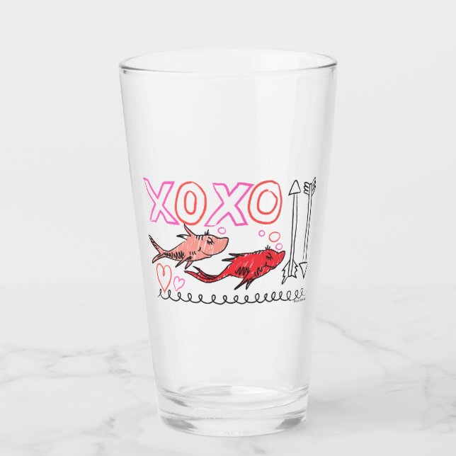 Día de San Valentín de Dr. Seuss | Diseño XOXO (Anverso)