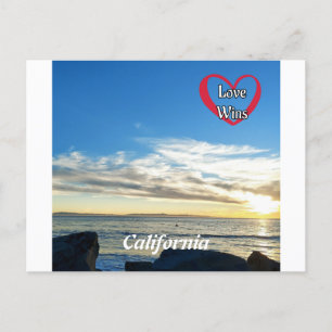 Día de San Valentín de tarjetas postales de Califo
