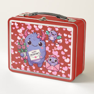 Día de San Valentín del monstruo adorable