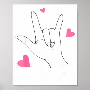 Día de San Valentín Divertido Corazón Te Amo Señal