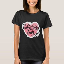 día de San Valentín feliz con camisetas