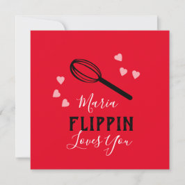 Día de San Valentín Flippin te Ama Corazones Panad