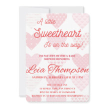 Día de San Valentín invitación a ducharse