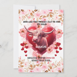 Día de San Valentín Lo que tengo que decir Tarjeta