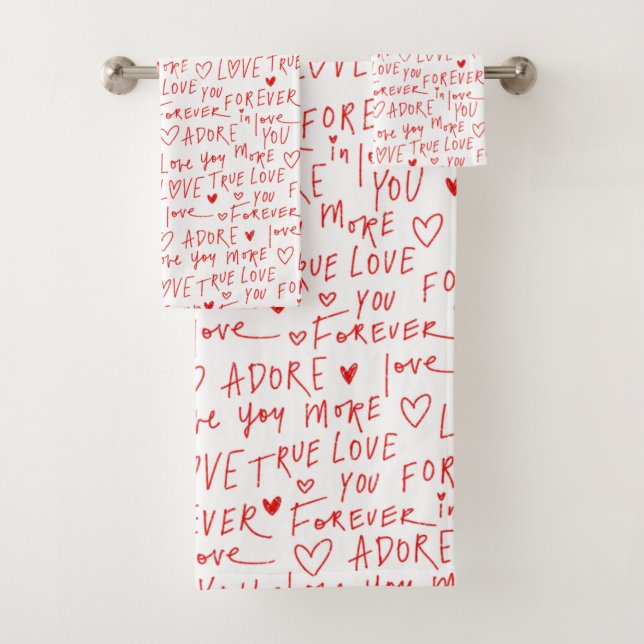 Día de San Valentín Romantic Words (In situ)