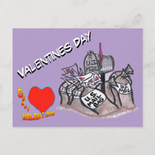 Día de San Valentín, Tarjeta Postal Personalizada