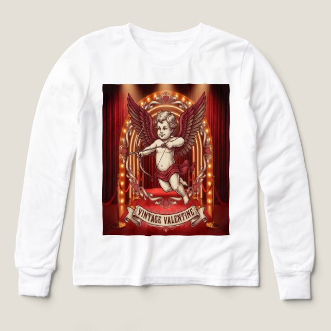 Día de San Valentín vintage  (Diseño frontal)